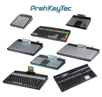 PREHKEYTEC, MCI128 PROGRAMMABLE KEYBOARD (COMPACT, 128-KEY, ROW & COLUMN, USB CABLE, AND NO MSR) - COLOR: BLACK, USB ONLY (NO PS2 ADAPTER)